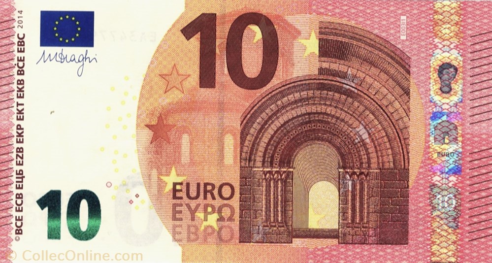 €10 note